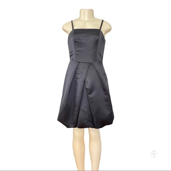 Womans Little Black Dress Express Studio Fit & Flare Cami Strapless Princess S - Picture 3 of 12